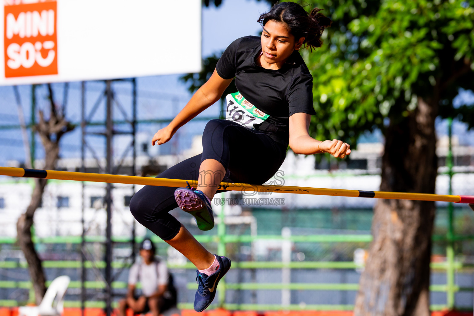 Day 6 of Inter-school Athletics Championship 2025 held in Ekuveni Synthetic Track, Male', Maldives on Sunday, 12th October 2025. Photos by: Nausham Waheed / Images.mv
