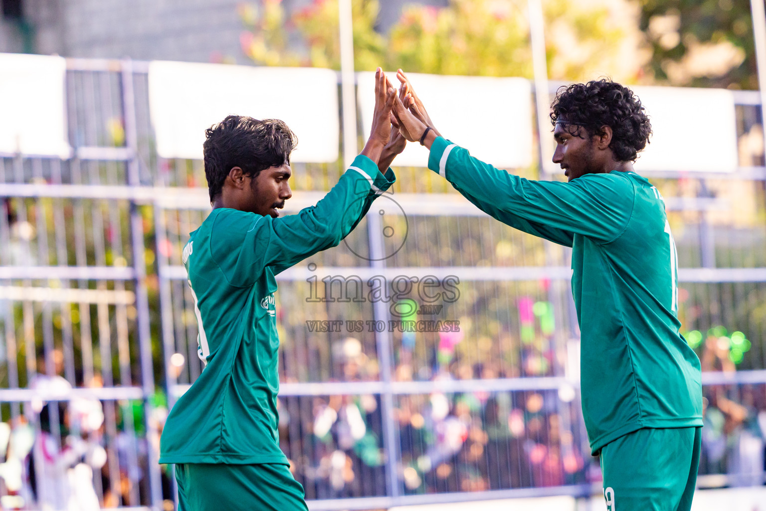 Maalhos vs Goidhoo in Day 6 of Better in Baa Futsal Fiesta 2025 Men's division held in B. Eydhafushi, Maldives on Monday, 10th November 2025. Photos: Nausham Waheed / images.mv