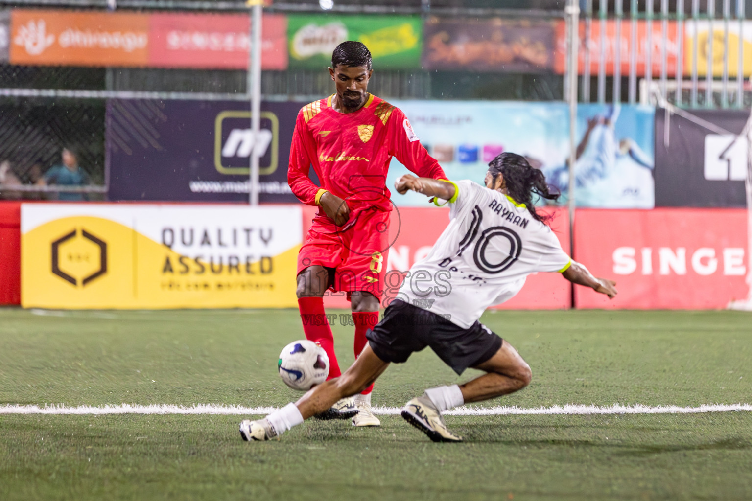 Maldivian vs FAHI RC in Club Maldives Cup 2024 held in Rehendi Futsal Ground, Hulhumale', Maldives on Sunday, 29th September 2024. 
Photos: Hassan Simah / images.mv