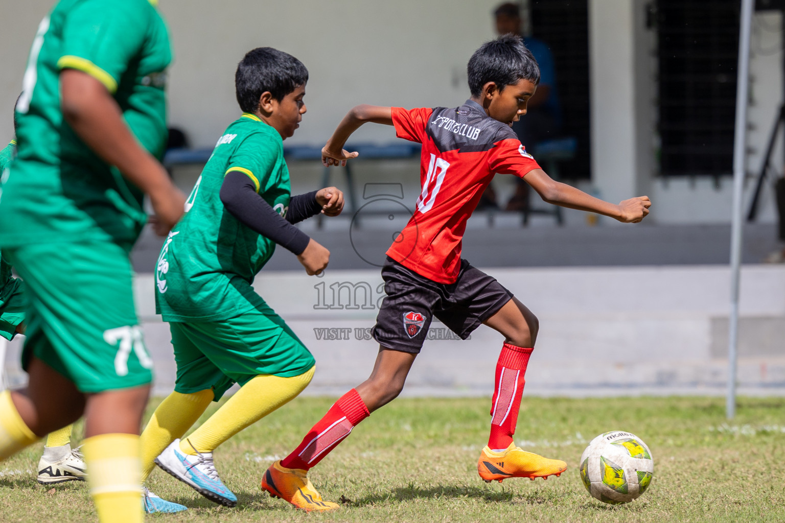 Day 2 of MILO Academy Championship 2024 - U12 was held at Henveiru Grounds in Male', Maldives on Friday, 5th July 2024. Photos: Mohamed Mahfooz Moosa / images.mv