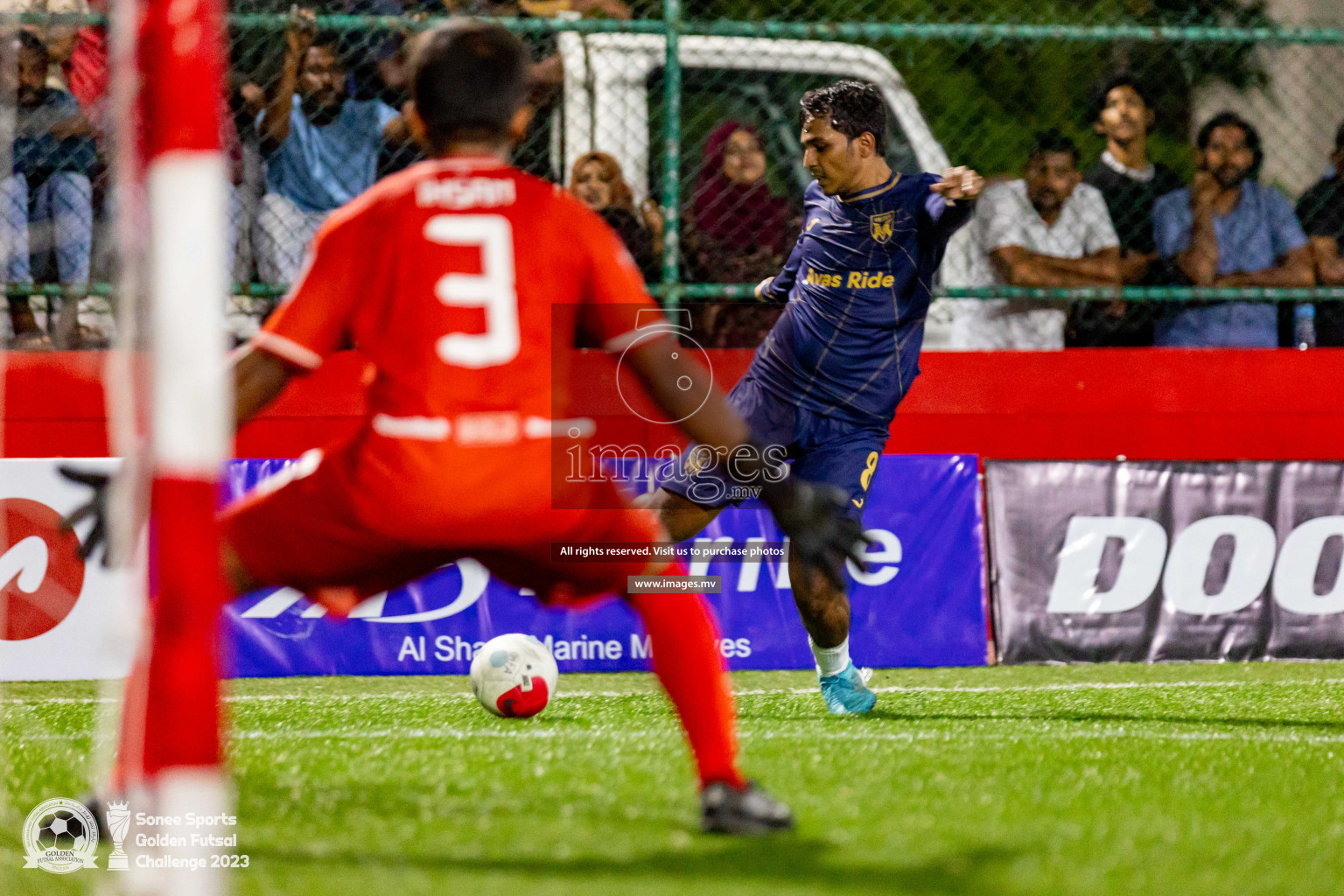 Matchday 23 of Golden Futsal Challenge 2023 on 27 February 2023 in Hulhumale, Male, Maldives