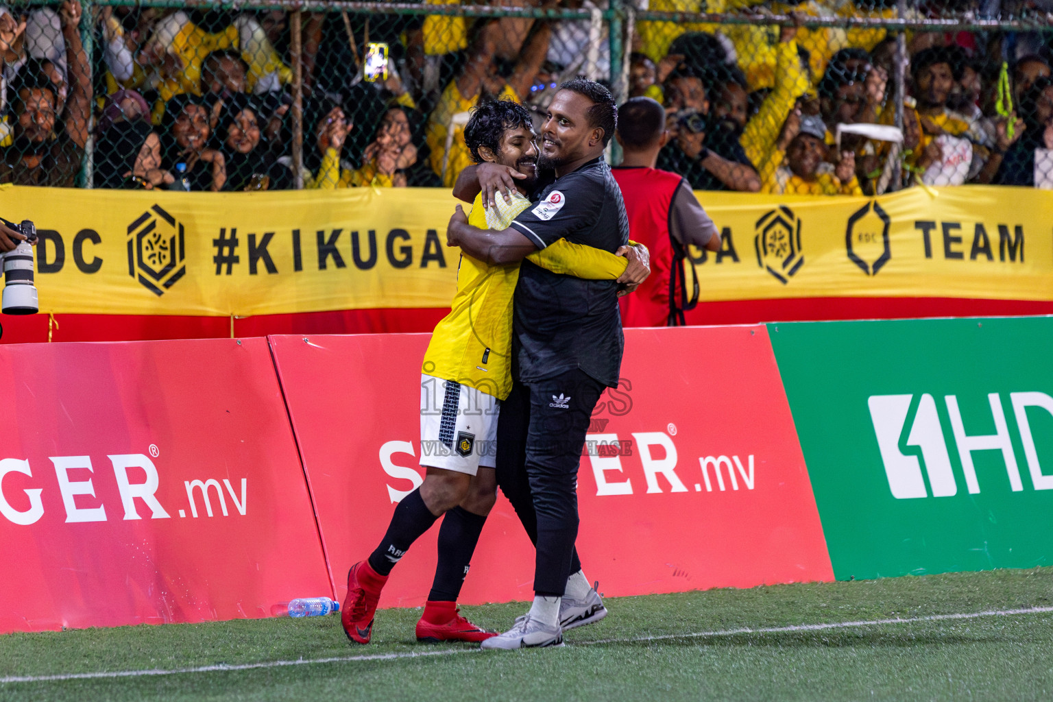 RRC vs MPL in the Semi Finals of Club Maldives Cup 2024 held in Rehendi Futsal Ground, Hulhumale', Maldives on Monday, 14th October 2024. 
Photos: Hassan Simah / images.mv