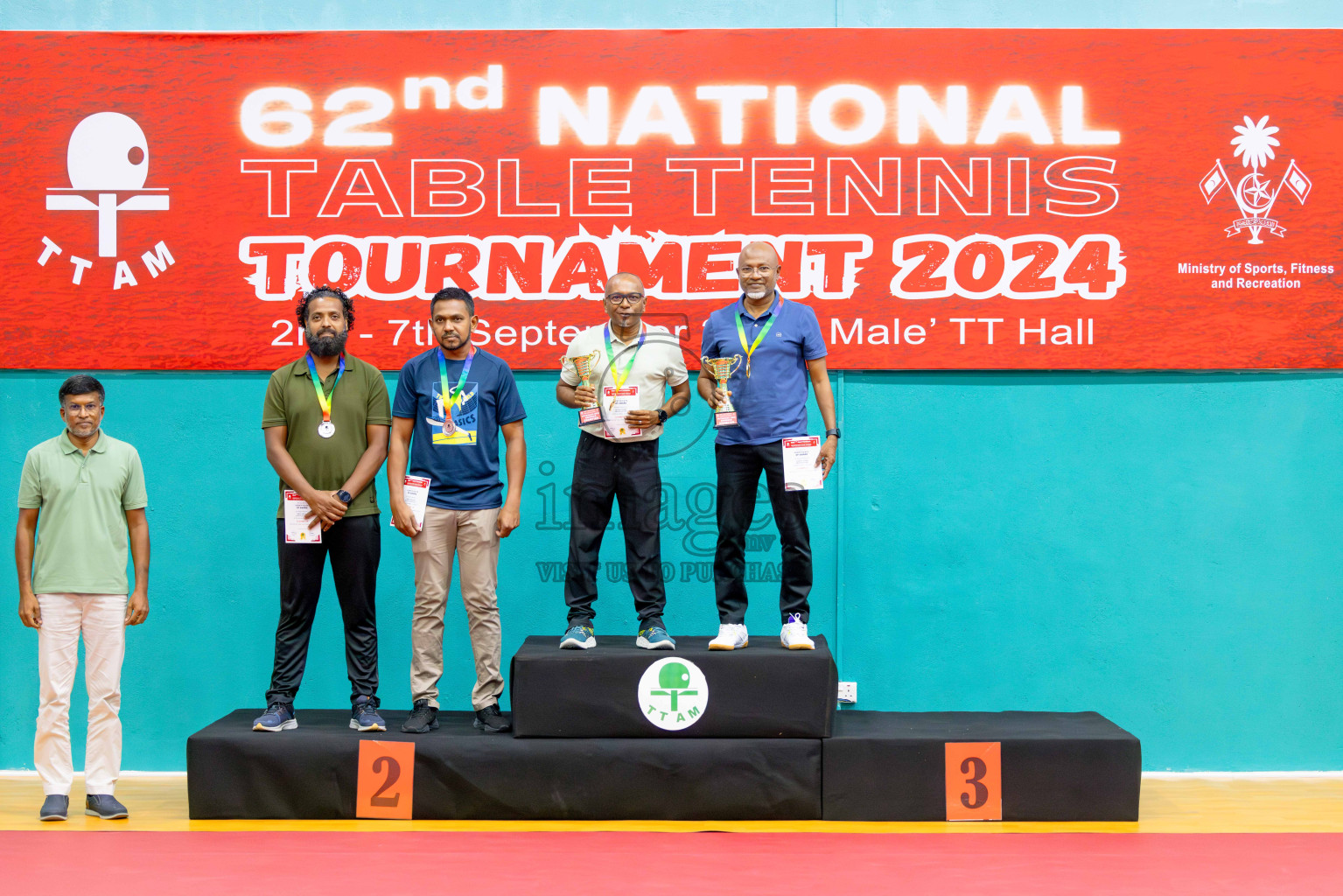 Finals of National Table Tennis Tournament 2024 was held at Male' TT Hall on Friday, 6th September 2024. 
Photos: Abdulla Abeed / images.mv