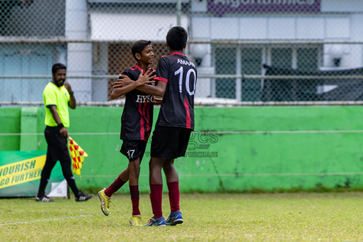 Day 3 of MILO Academy Championship 2024 (U-14) was held in Henveyru Stadium, Male', Maldives on Saturday, 2nd November 2024.
Photos: Hassan Simah / Images.mv