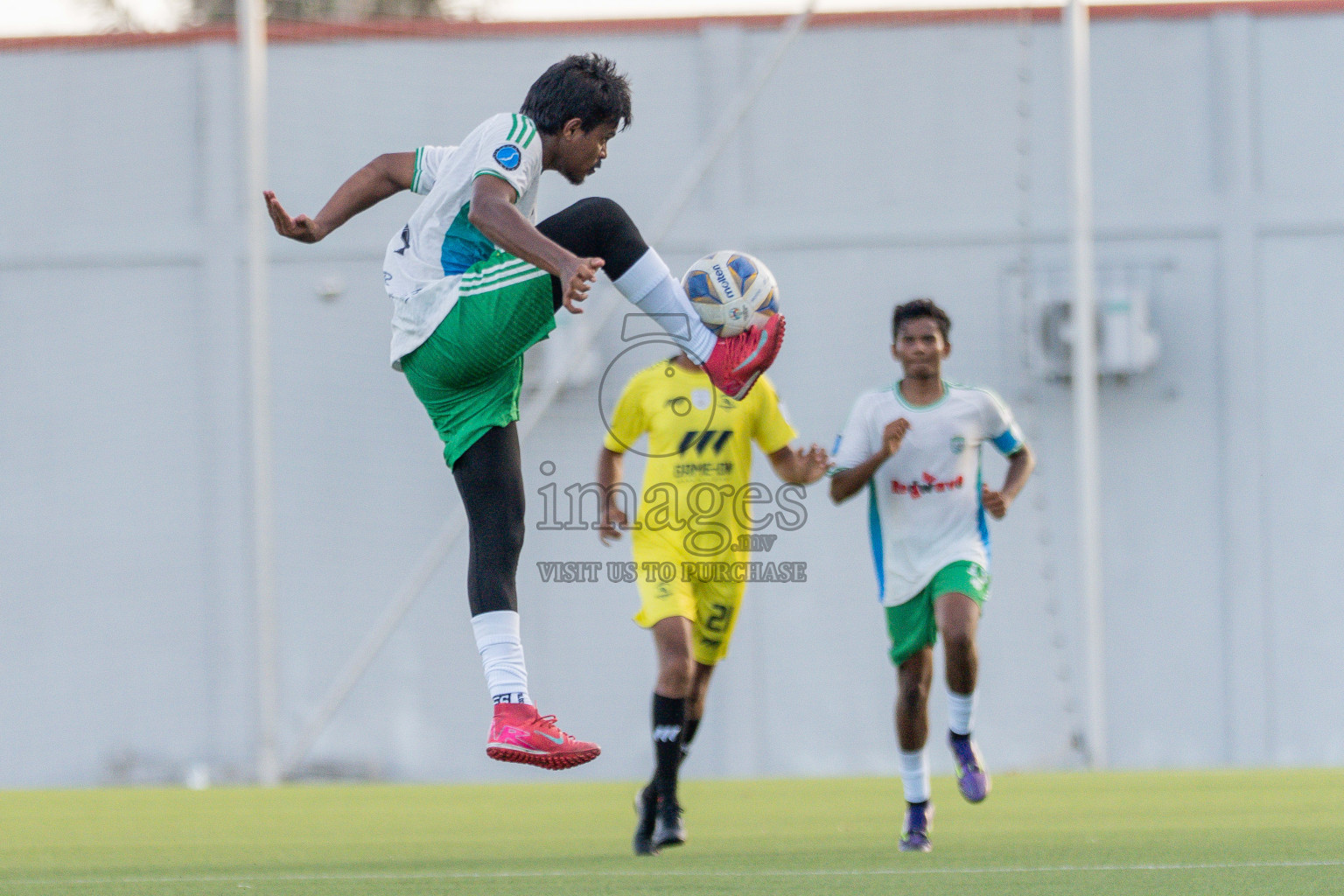 Semi Finals Match 02 Huss Songun FT VS Velaa Sports Club in Day 8 of Eydhafushi Cup 2025 held in Eydhafushi Football Stadium at B. Eydhafushi, Maldives on Saturday, 13th September 2025. Photos: Arif Rasheed / images.mv