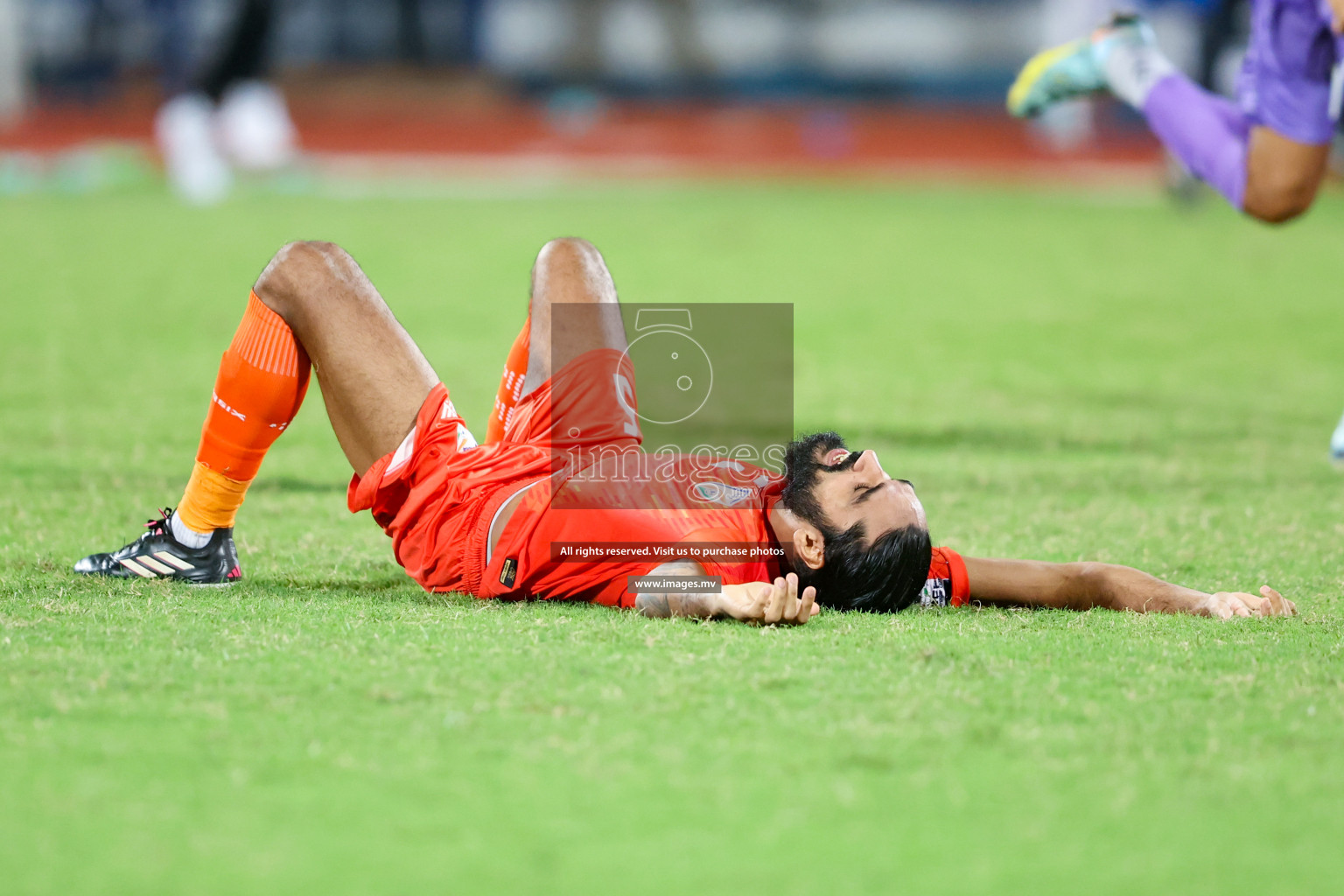 Kuwait vs India in the Final of SAFF Championship 2023 held in Sree Kanteerava Stadium, Bengaluru, India, on Tuesday, 4th July 2023. Photos: Nausham Waheed / images.mv