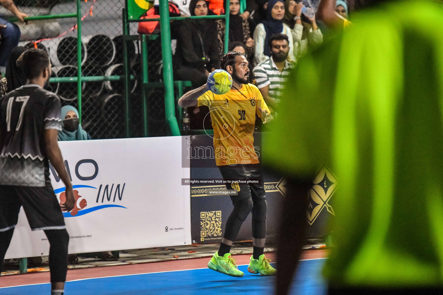 Final of Milo 6th Inter Office Handball Tournament 2022 - Photos by Nausham Waheed