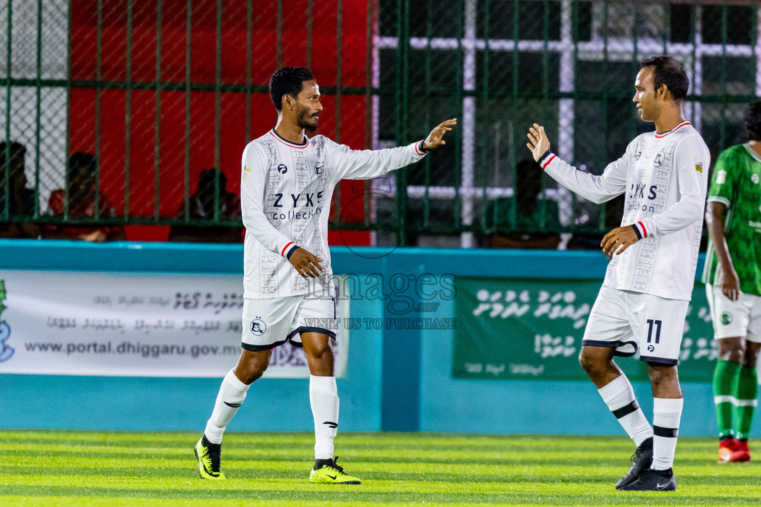 Kovigoani vs FC Baaz in Day 3 of Laamehi Dhiggaru Ekuveri Futsal Challenge 2024 was held on Sunday, 28th July 2024, at Dhiggaru Futsal Ground, Dhiggaru, Maldives Photos: Nausham Waheed / images.mv