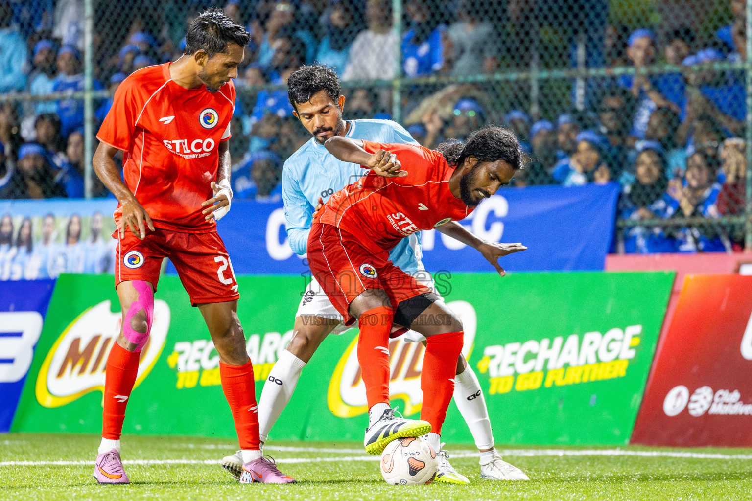 STECLO RC vs Club MTCC in Day 8 of Club Maldives Cup 2025 was held in Rehendhi Futsal Ground, Hulhumale', Maldives on Wednesday, 8th October 2025.
Photos: Ismail Thoriq / images.mv