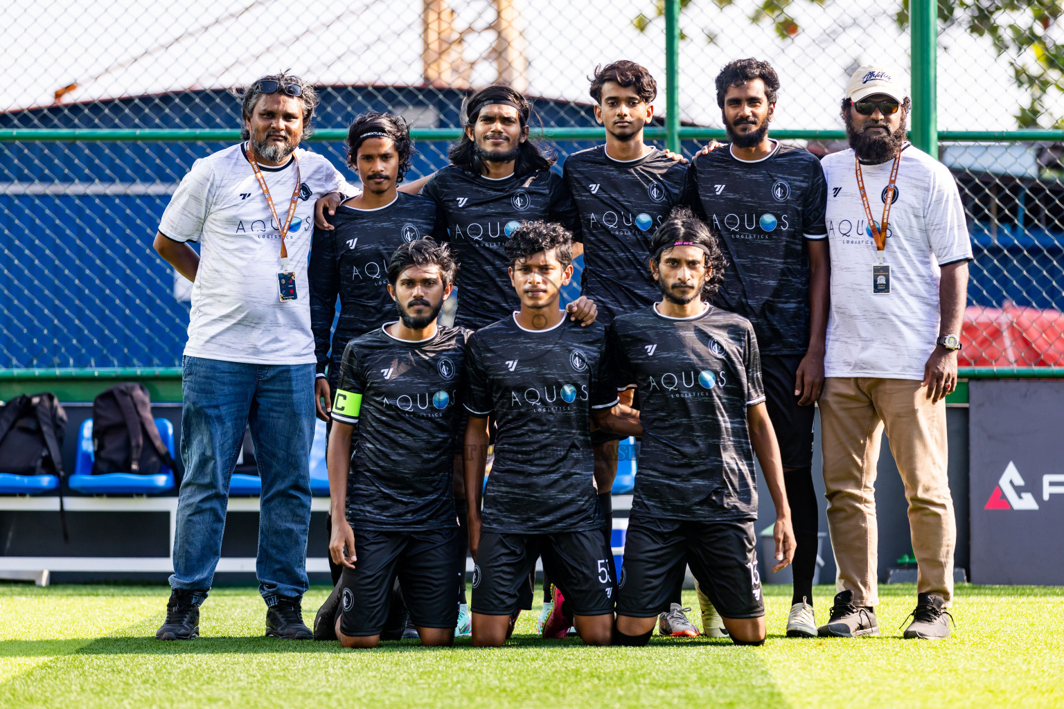 Invicto SC vs Escolar FC in Day 3 of BG Futsal Challenge 2024 was held on Thursday, 14th March 2024, in Male', Maldives Photos: Nausham Waheed / images.mv