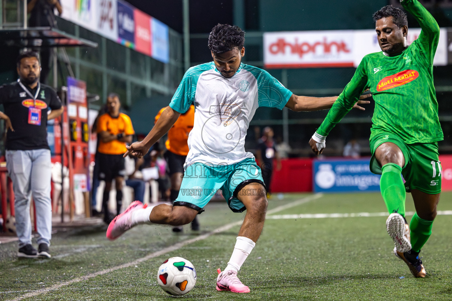 CLUB SDFC vs AGRI RC in Club Maldives Classic 2024 held in Rehendi Futsal Ground, Hulhumale', Maldives on Tuesday, 3rd September 2024. 
Photos: Mohamed Mahfooz Moosa / images.mv