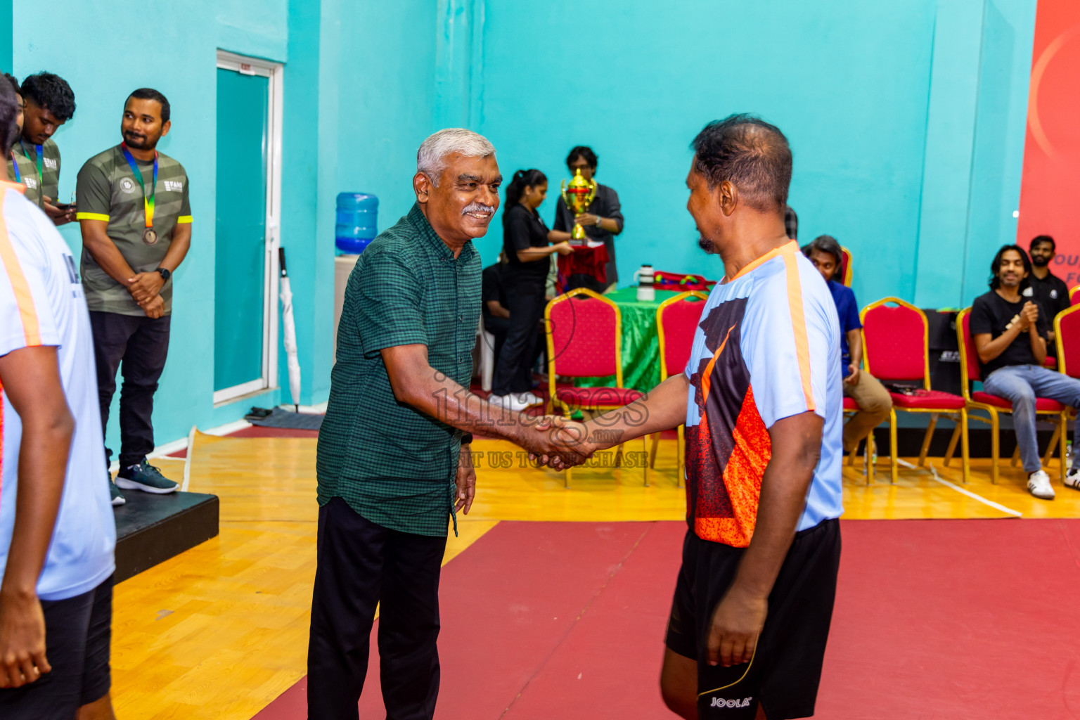 Finals of 9th Inter Office Company & Resort Table Tennis Tournament was held in Male' TT Hall, Male', Maldives on Saturday, 16th November 2024. Photos: Nausham Waheed / images.mv