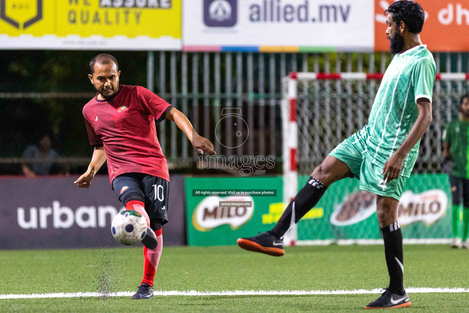 ACC RC vs CLUB MYS in Club Maldives Cup Classic 2023 held in Hulhumale, Maldives, on Tuesday, 01st August 2023 Photos: Ismail Thoriq / images.mv