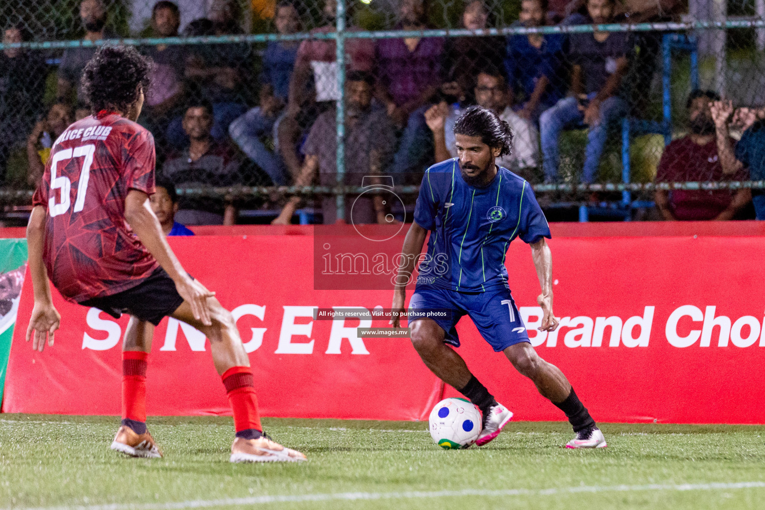 Club Immigration vs Police Club in Club Maldives Cup 2023 held in Hulhumale, Maldives, on Sunday, 16th July 2023 Photos: Ismail Thoriq / images.mv