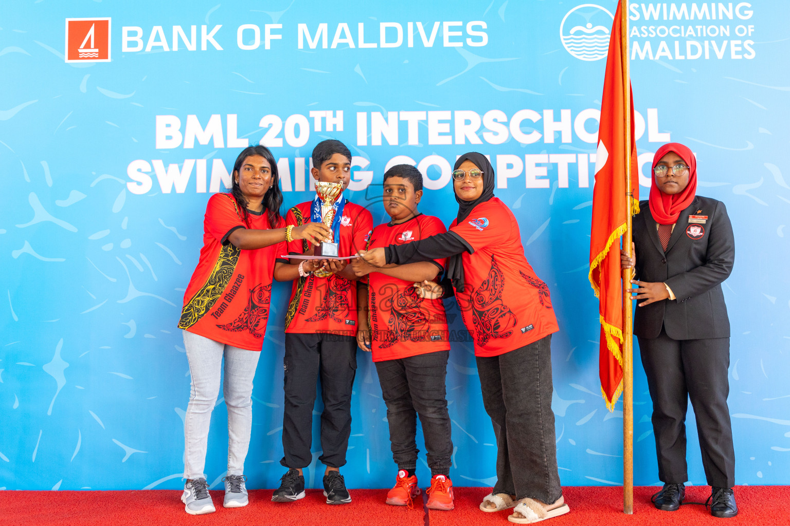 Closing ceremony of BML 20th Inter-School Swimming Competition was held in Hulhumale' Swimming Complex on Saturday, 19th October 2024. 
Photos: Ismail Thoriq