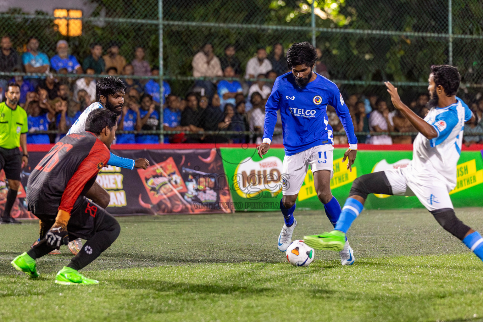 STELCO RC vs Customs RC in Club Maldives Cup 2024 held in Rehendi Futsal Ground, Hulhumale', Maldives on Tuesday, 24th September 2024. 
Photos: Hassan Simah / images.mv