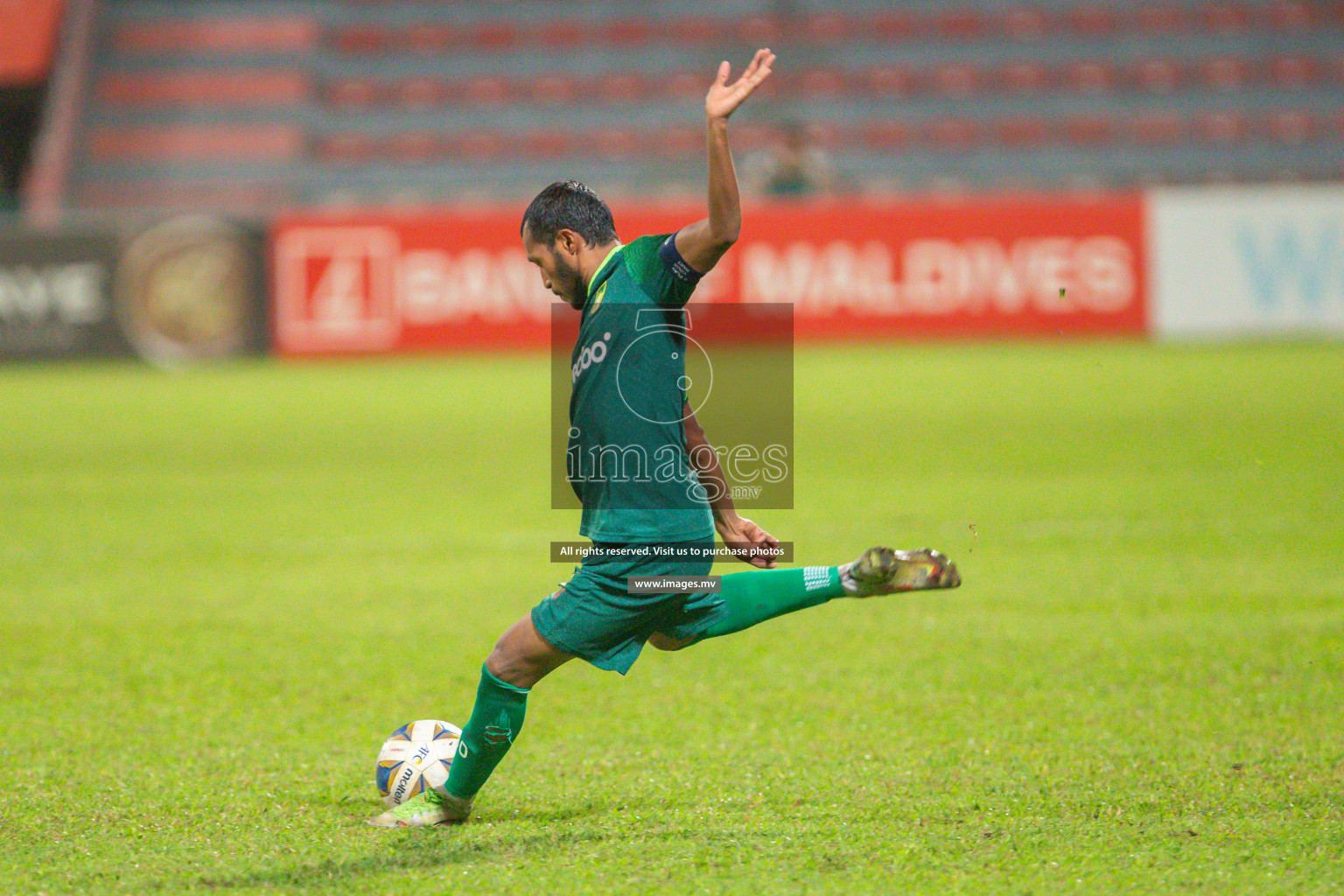 Maziya Sports & Recreation vs Buru Sports Club in President's Cup 2023, held on 20 April 2023 in National Football Stadium, Male', Maldives Photos: Hassan Simah, Mohamed Mahfooz