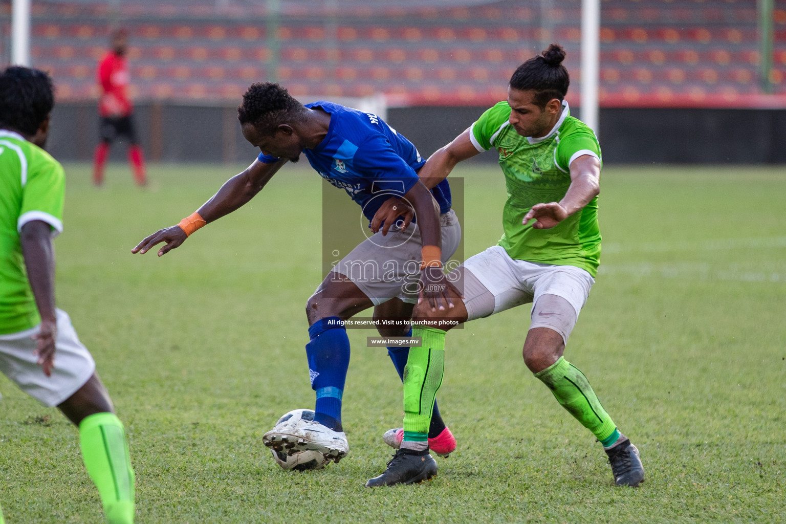 Nilandhoo vs Club Green Streets in Dhiraagu Dhivehi Premier League held in Male', Maldives on 25th December 2019 Photos: Suadh Abdul Sattar /images.mv