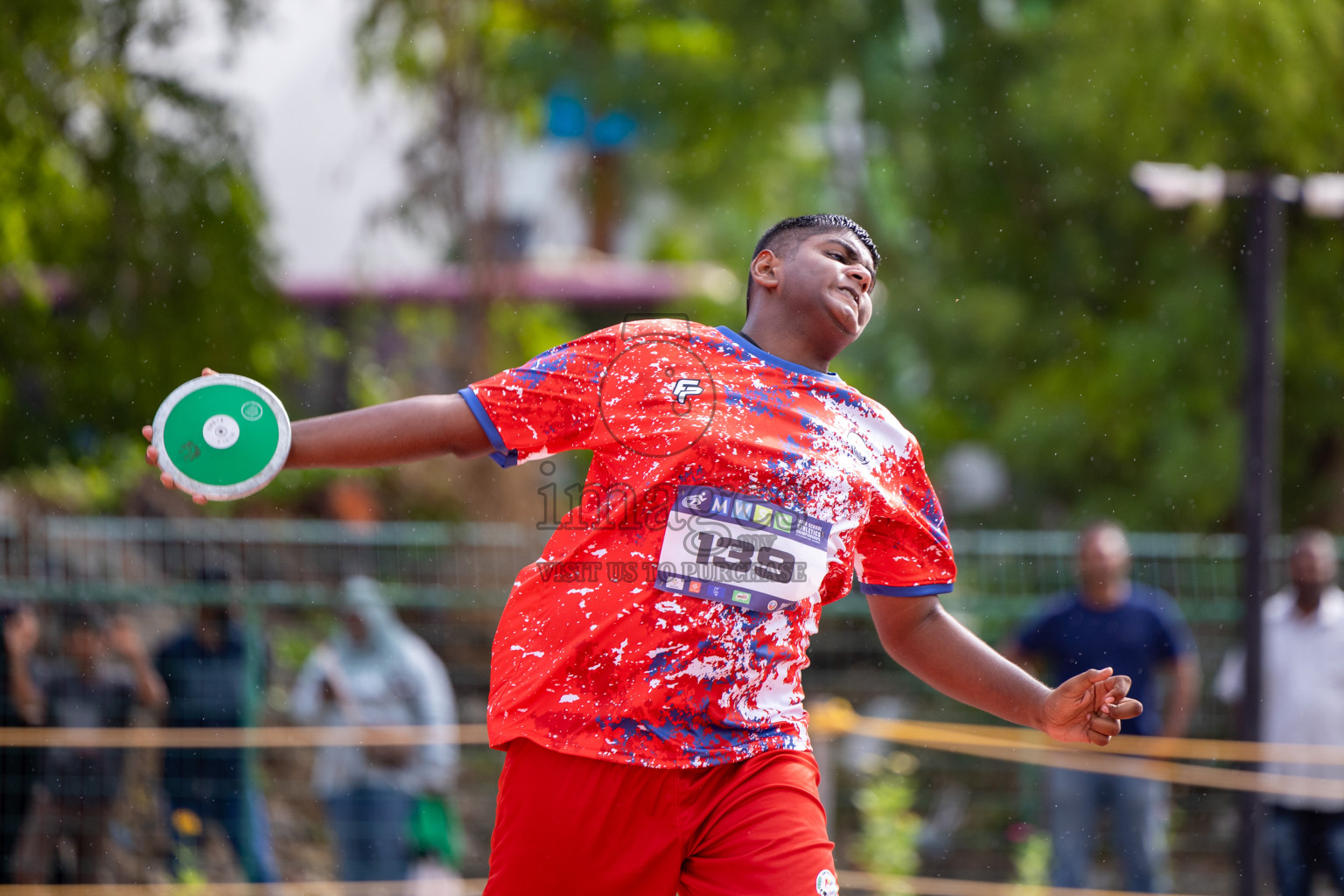 Day 1 of MWSC Interschool Athletics Championships 2024 held in Hulhumale Running Track, Hulhumale, Maldives on Saturday, 9th November 2024. 
Photos by: Ismail Thoriq, Hassan Simah / Images.mv