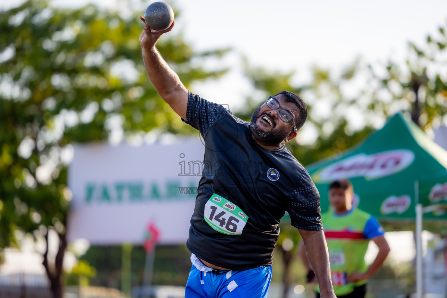 Day 1 of 12th Milo Association Championships was held in Ekuveni Track at Male', Maldives on Thursday, 24th April 2025. Photos: Nausham Waheed / images.mv