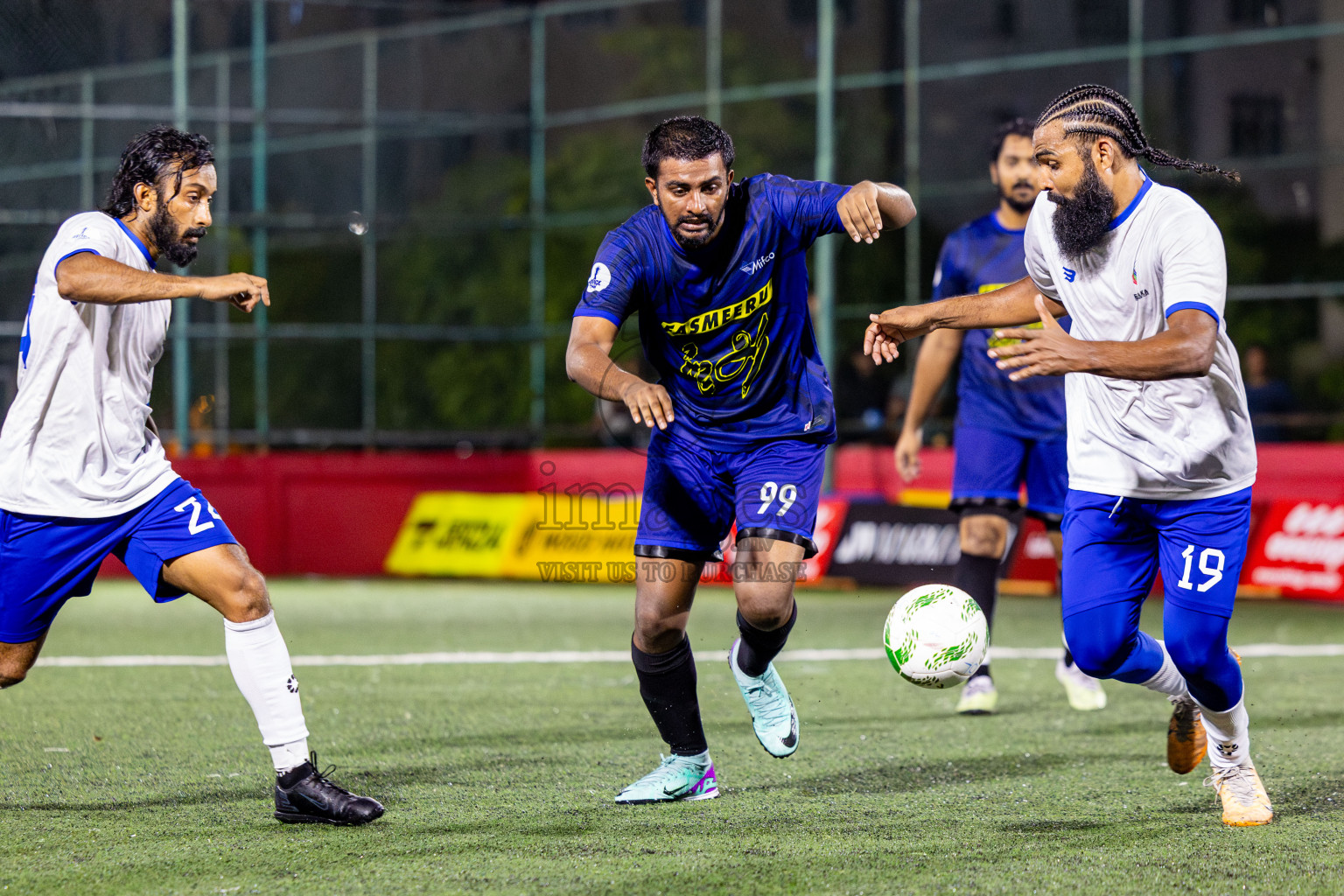 Fenaka vs Mifco in Day 14 of Office League 2025 was held on Tuesday, 29th April 2025 in Hulhumale', Maldives. Photos: Nausham Waheed / images.mv