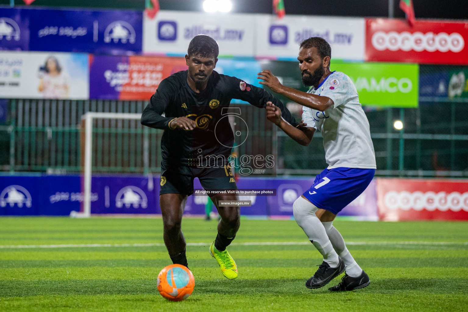 Prison Club vs MACL in the Quarter Finals of Club Maldives 2021 held at Hulhumale;, on 12th December 2021 Photos: Ismail Thoriq / images.mv