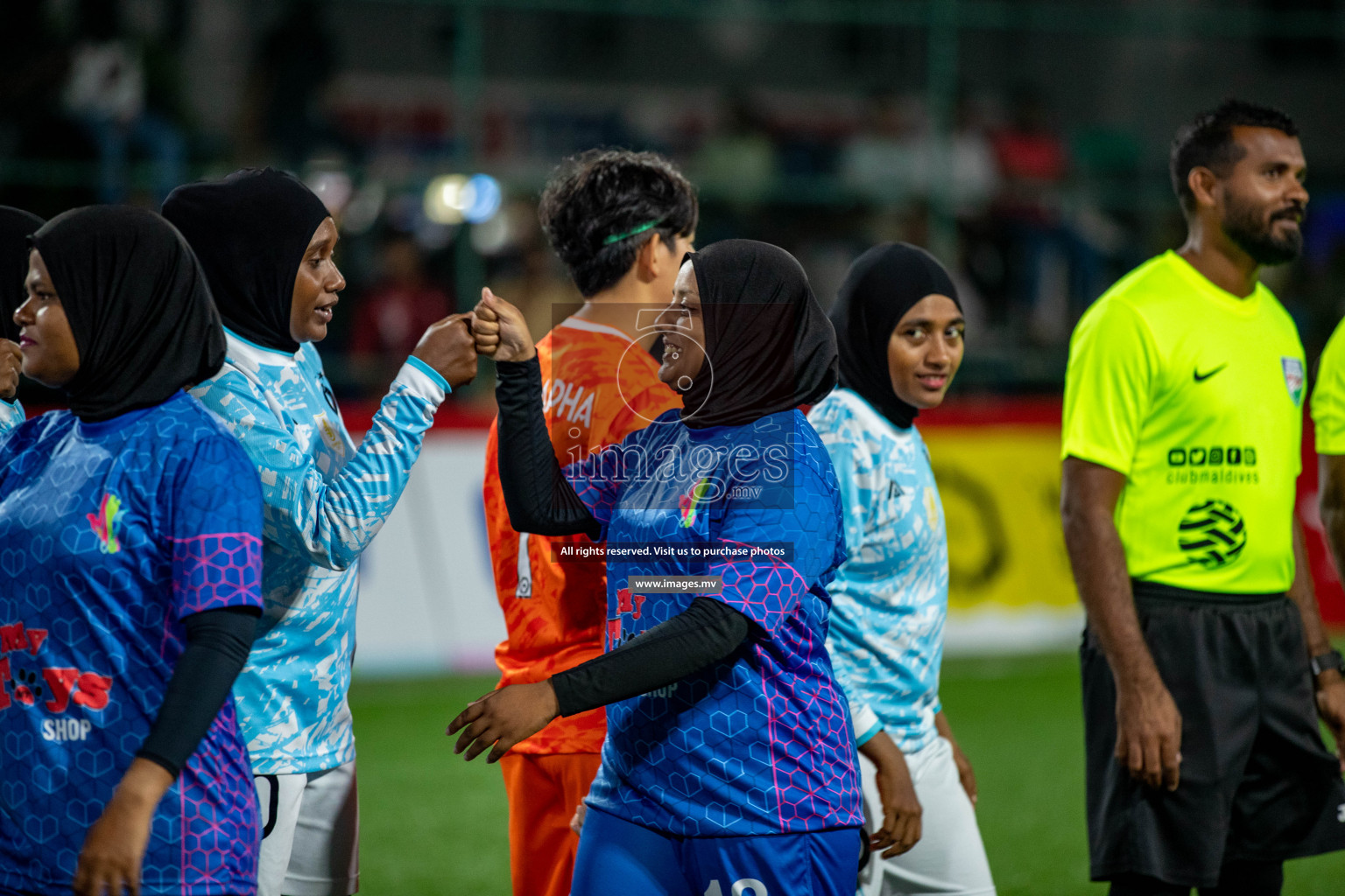 MPL vs Club MYS in Eighteen Thirty Women's Futsal Fiesta 2022 was held in Hulhumale', Maldives on Monday, 21st October 2022. Photos: Hassan Simah / images.mv