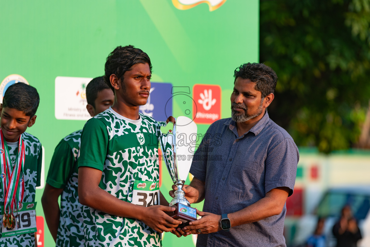 Day 4 of MILO Athletics Association Championship was held on Friday, 8th March 2024 in Male', Maldives. Photos: Hasna Hussain