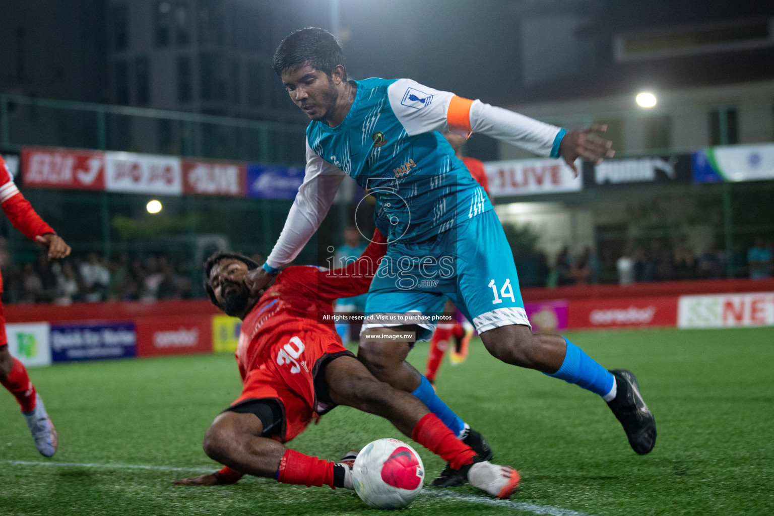 HA. Dhidhdhoo vs HA. Filladhoo in Day 3 of Golden Futsal Challenge 2023 on 07 February 2023 in Hulhumale, Male, Maldives