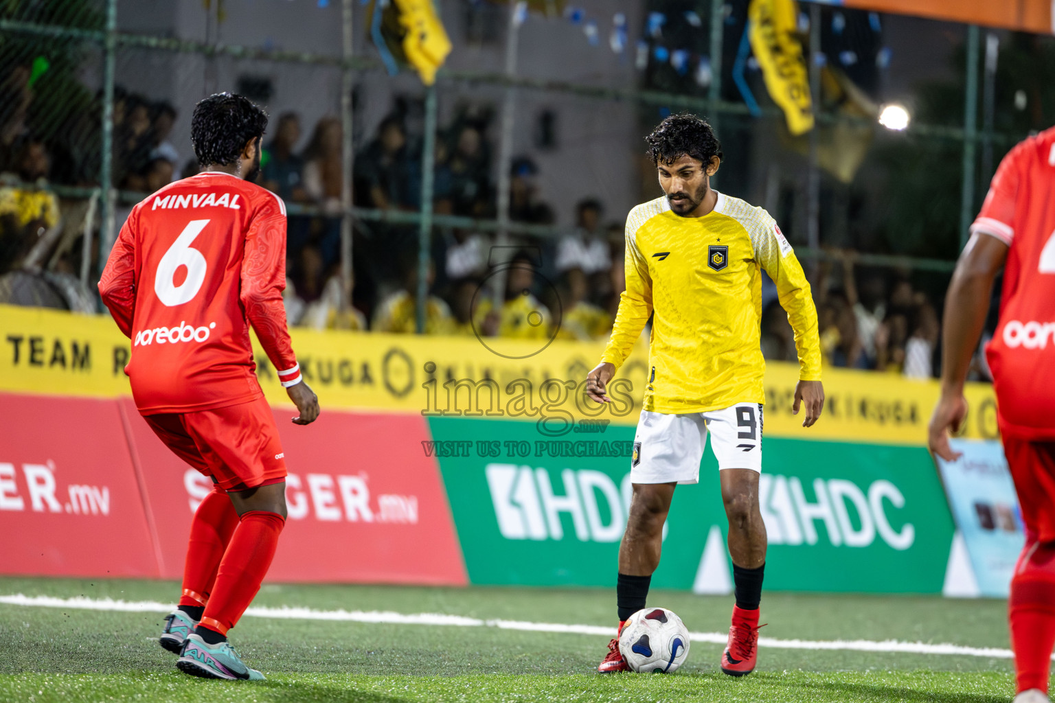 RRC vs Ooredoo Maldives in Club Maldives Cup 2024 held in Rehendi Futsal Ground, Hulhumale', Maldives on Saturday, 28th September 2024. Photos: Ismail Thoriq / images.mv