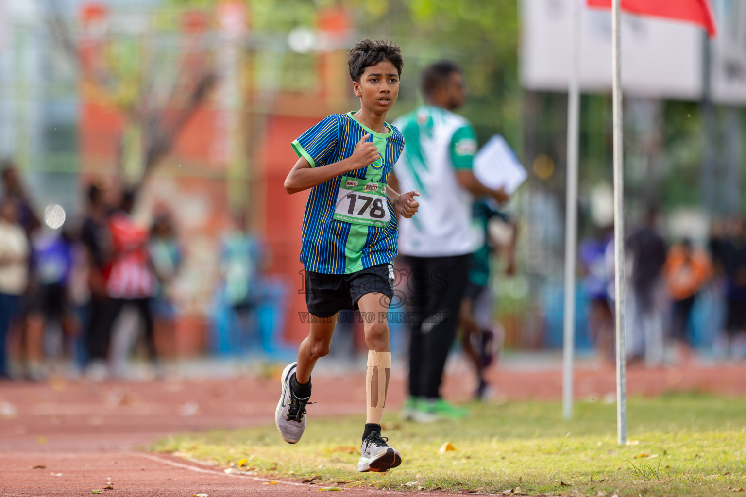 Day 3 of 12th Milo Association Championships was held in Ekuveni Track at Male', Maldives on Saturday, 26th April 2025. Photos: Ismail Thoriq / images.mv