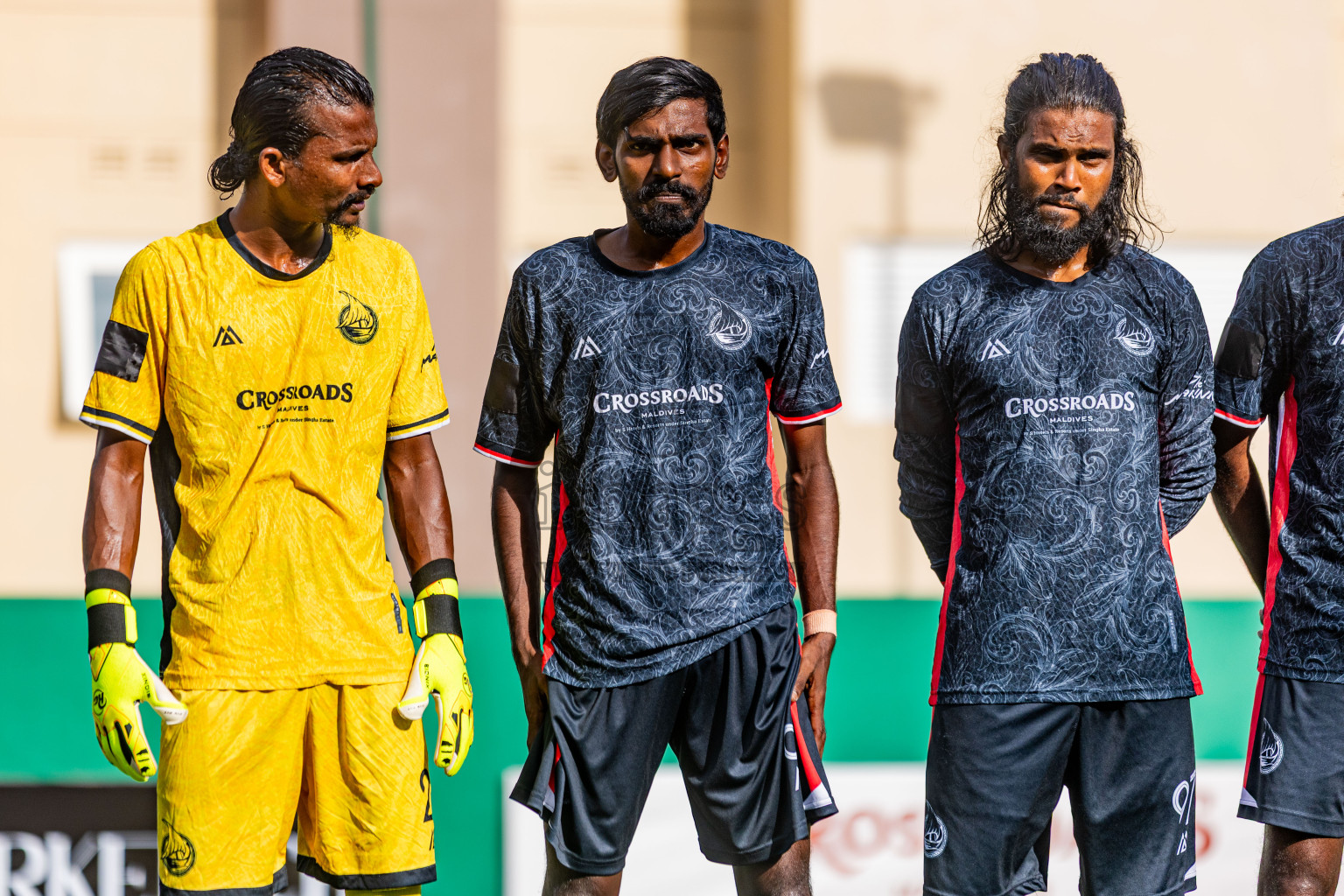 The Marina vs Anantara in Resort League 2025 (South Male Zone) was held on Sunday, 28th September 2025 in Crossroads's Maldives, Photos: Areef Adam / images.mv