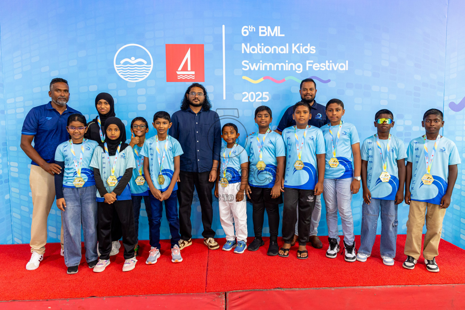 Closing Ceremony of 6th BML National Kids Swimming Kids Festival 2025 held in Hulhumale', Maldives on Saturday, 22nd November 2025. Photos: Nausham Waheed / images.mv