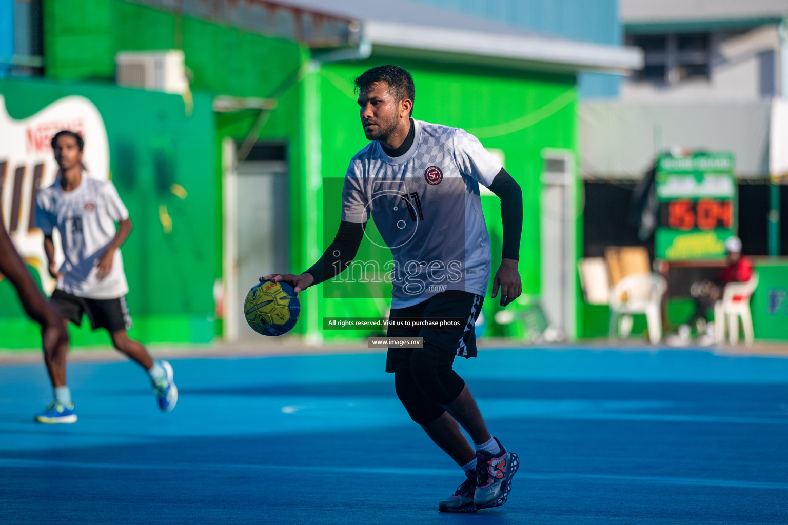 Day 9 of 6th MILO Handball Maldives Championship 2023, held in Handball ground, Male', Maldives on 28th May 2023 Photos: Nausham Waheed/ Images.mv