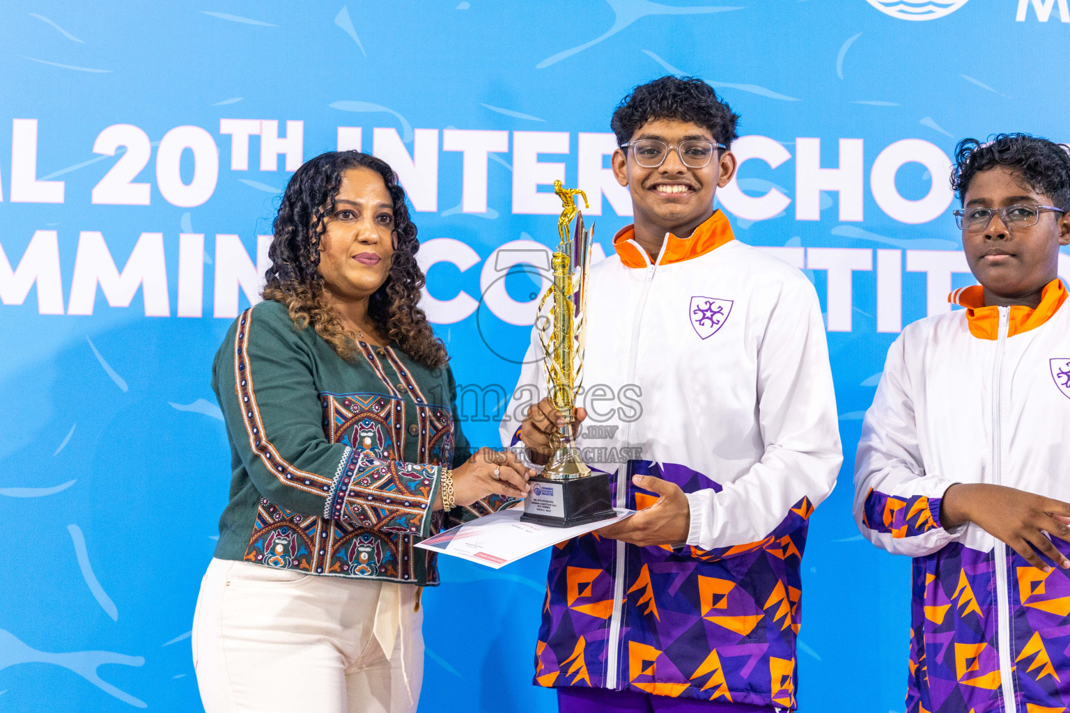 Closing ceremony of BML 20th Inter-School Swimming Competition was held in Hulhumale' Swimming Complex on Saturday, 19th October 2024. 
Photos: Ismail Thoriq