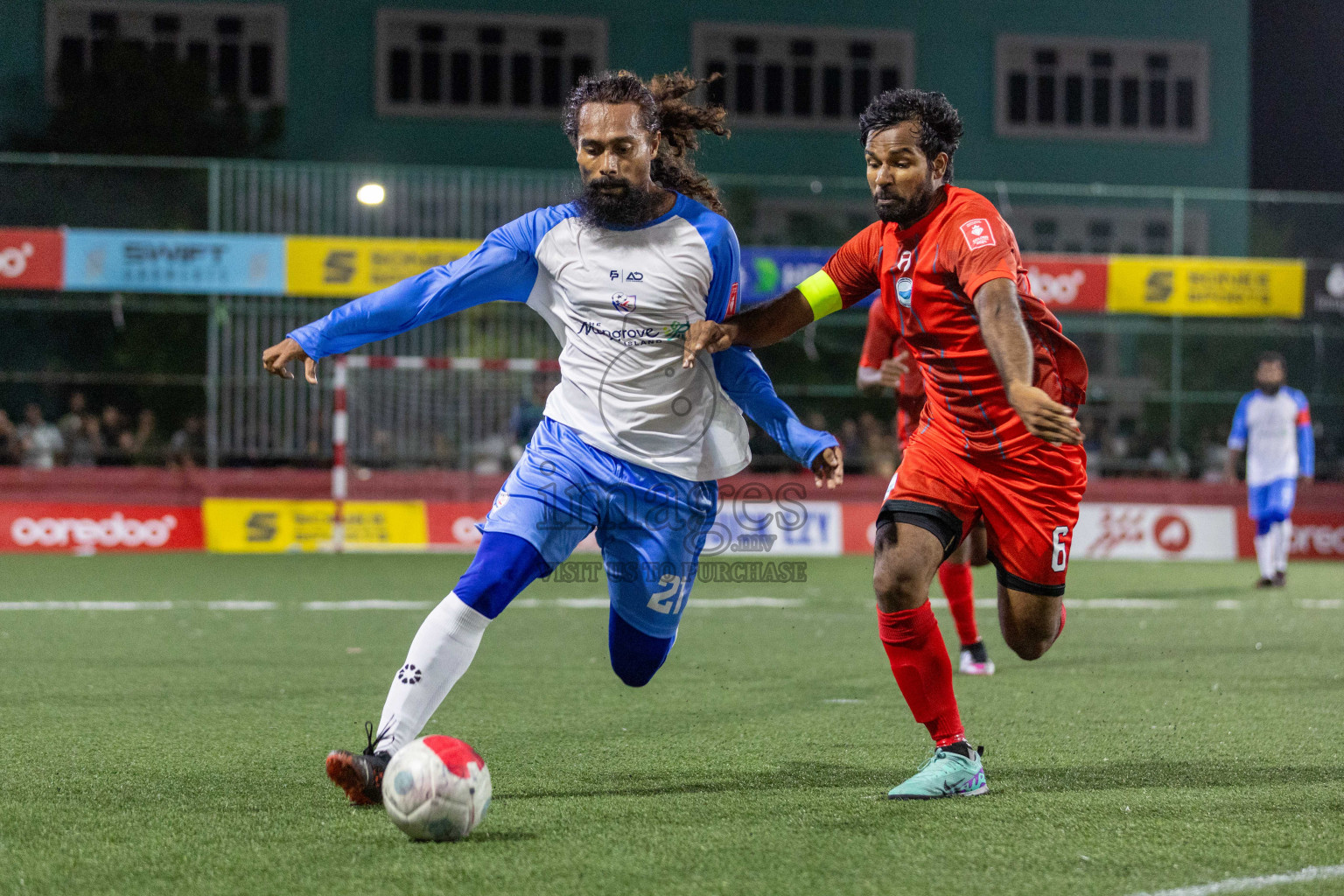 N Maafaru  vs N Kendhikulhudhoo in Day 3 of Golden Futsal Challenge 2024 was held on Wednesday, 17th January 2024, in Hulhumale', Maldives Photos: Nausham Waheed / images.mv