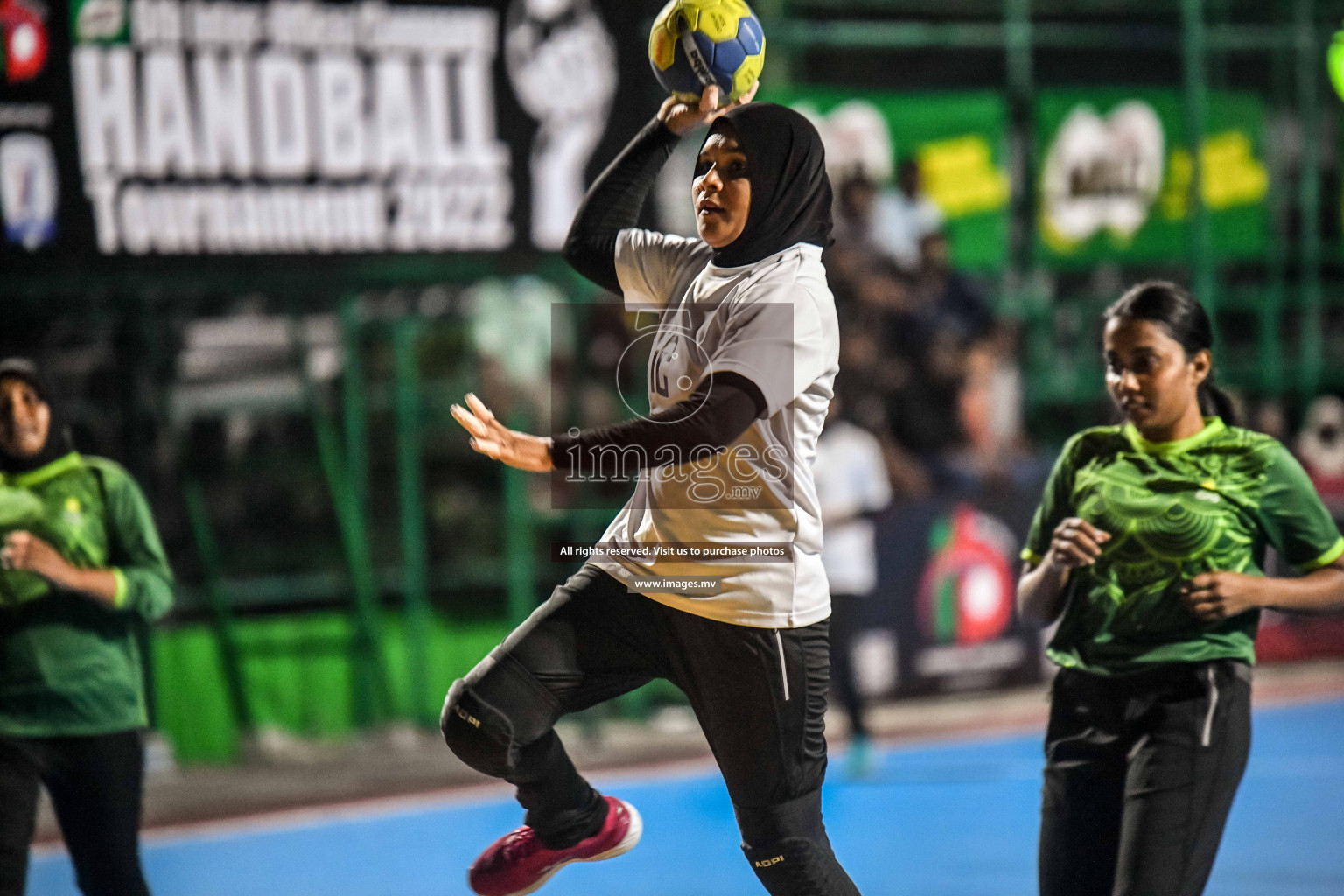 Day 5 of Milo 6th Inter Office Handball Tournament 2022 - Photos by Nausham Waheed