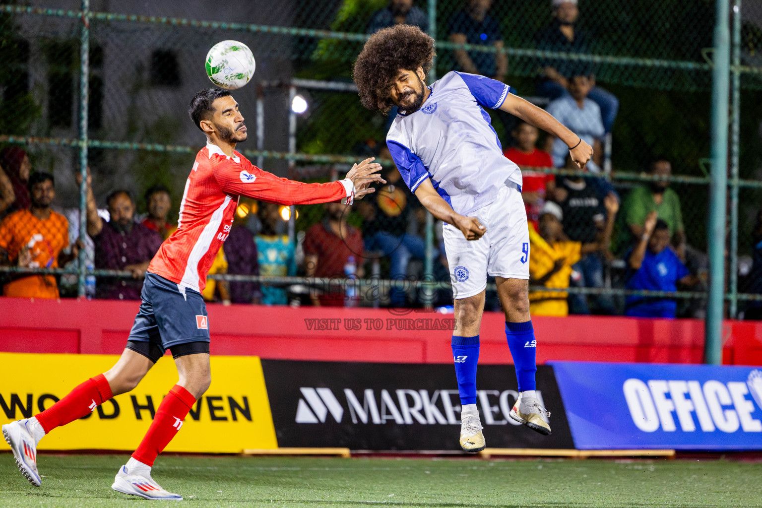BML vs MCLP in Day 14 of Office League 2025 was held on Tuesday, 29th April 2025 in Hulhumale', Maldives. Photos: Nausham Waheed / images.mv