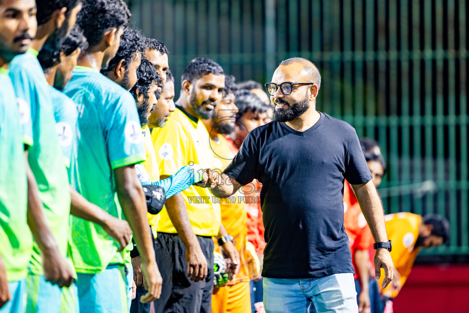 WAMCO vs Veliga in Day 10 of Office League 2025 was held on Friday, 25th April 2025 in Hulhumale', Maldives. Photos: Nausham Waheed / images.mv