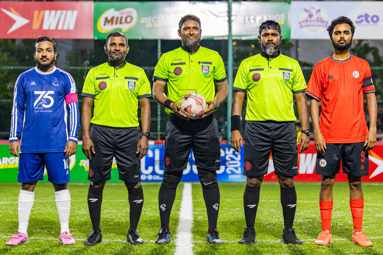 Health RC vs Bandaara Club in Club Maldives Cup Classic 2025 held in Rehendi Futsal Ground, Hulhumale', Maldives on Monday, 15th September 2025. Photos: Areef / images.mv