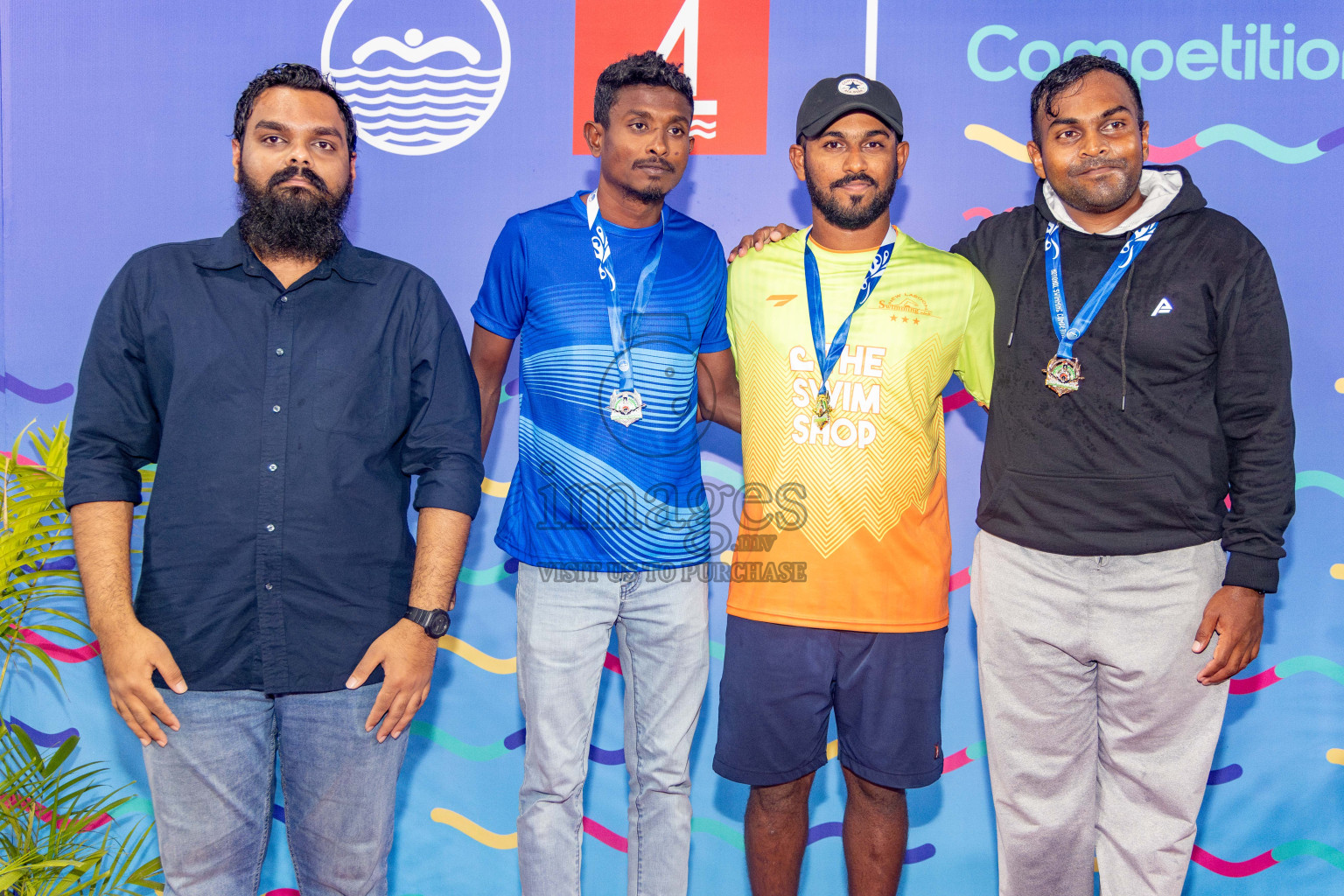 Day 5 of National Swimming Competition 2024 held in Hulhumale', Maldives on Tuesday, 17th December 2024. Photos: Hassan Simah / images.mv