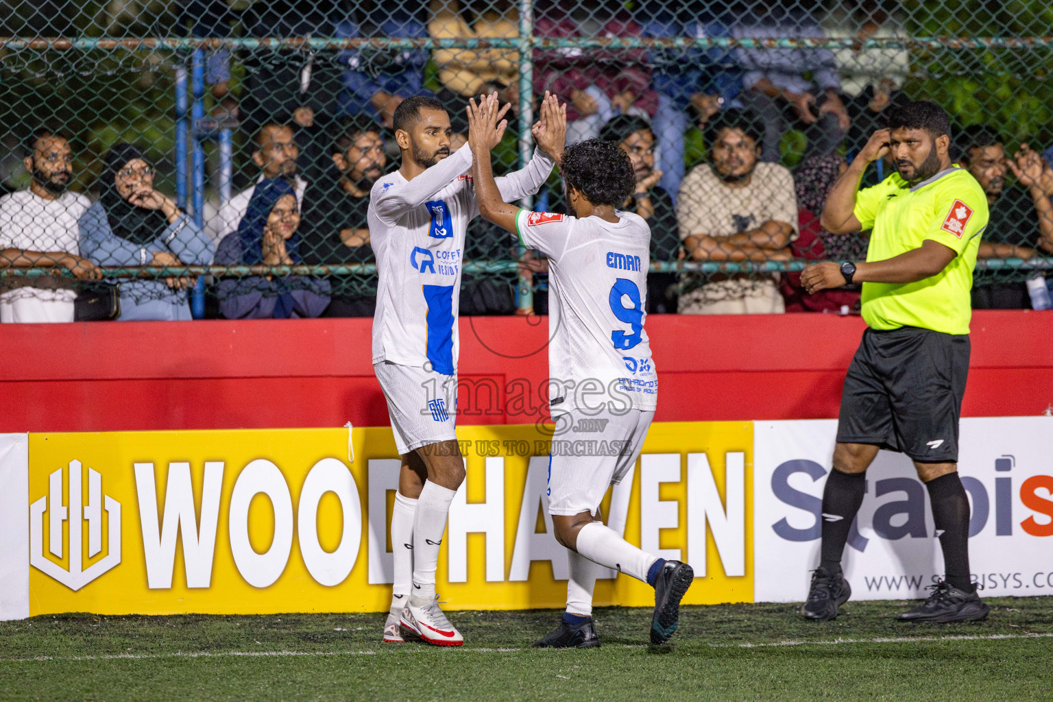 S Hithadhoo VS S MaradhooFeydhoo Atoll Round Semi-Final on Day 20 of Golden Futsal Challenge 2025 was held on Friday, 24 January 2025, in Hulhumale', Maldives. 
Photos: Hassan Simah / images.mv