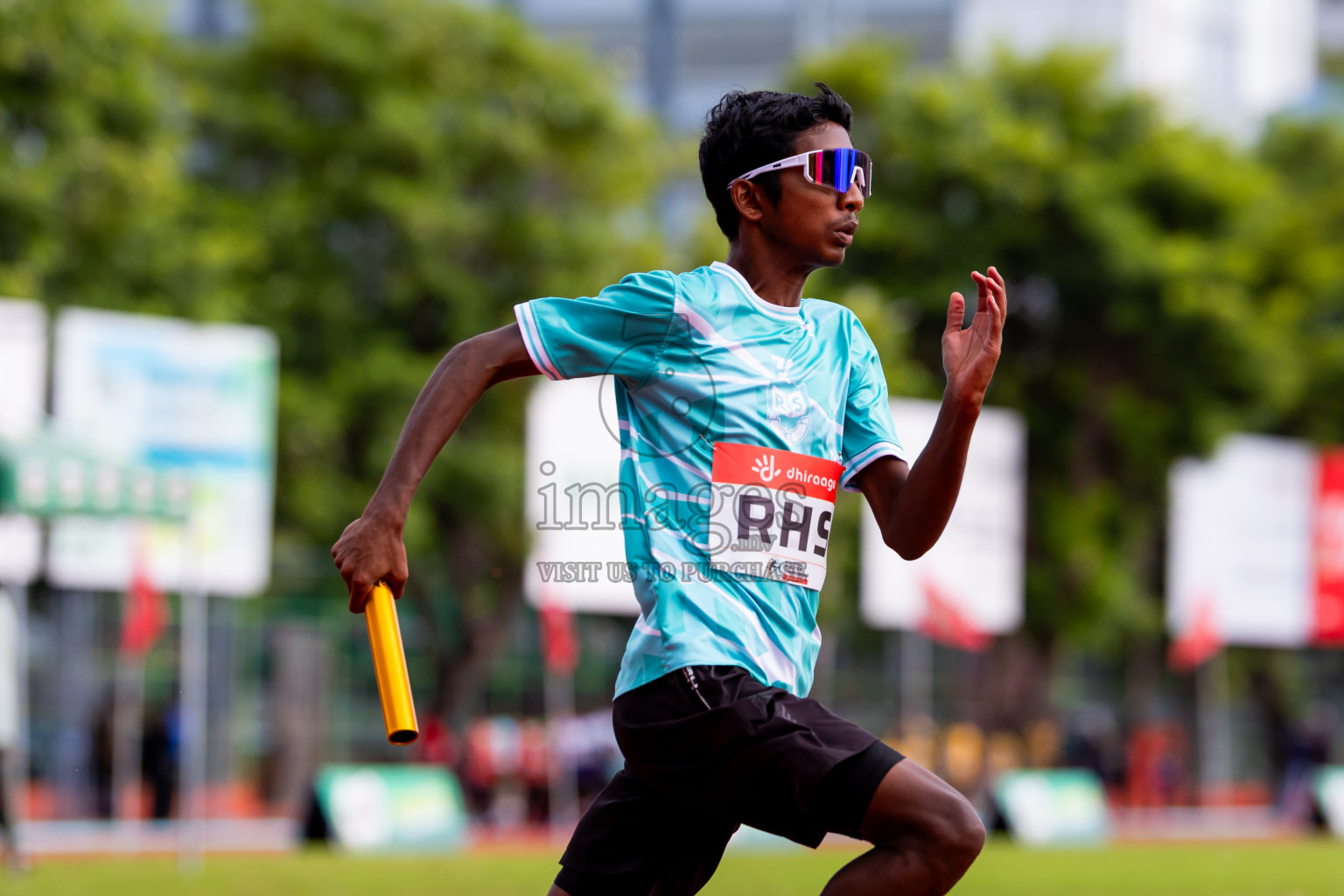 Day 6 of Inter-school Athletics Championship 2025 held in Ekuveni Synthetic Track, Male', Maldives on Sunday, 12th October 2025. Photos by: Nausham Waheed / Images.mv