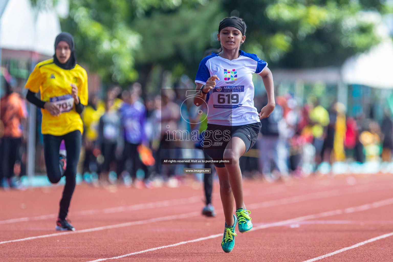 Day 1 of Inter-School Athletics Championship held in Male', Maldives on 22nd May 2022. Photos by: Maanish / images.mv