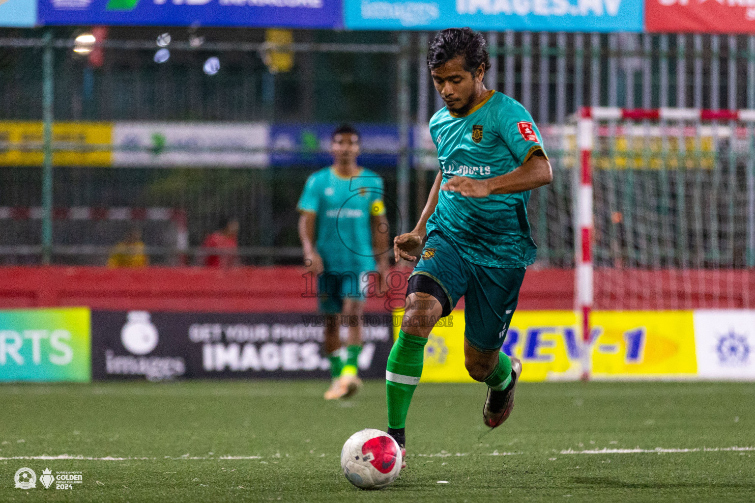 ADh Mandhoo vs ADh Omadhoo in Day 7 of Golden Futsal Challenge 2024 was held on Saturday, 20th January 2024, in Hulhumale', Maldives Photos: Ismail Thoriq / images.mv