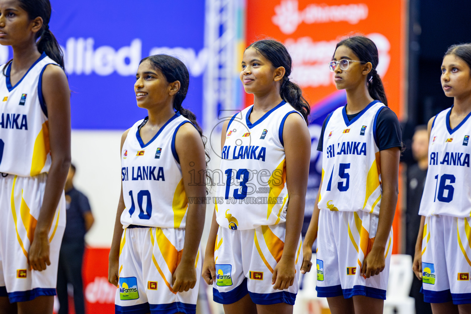 Maldives vs SriLanka in Day 2 of Under 16 Woman's Asian Cup SABA Qualifiers 2025 was held in Social Center, Male', Maldives on Friday, 13th June 2025. Photos: Nausham Waheed / images.mv