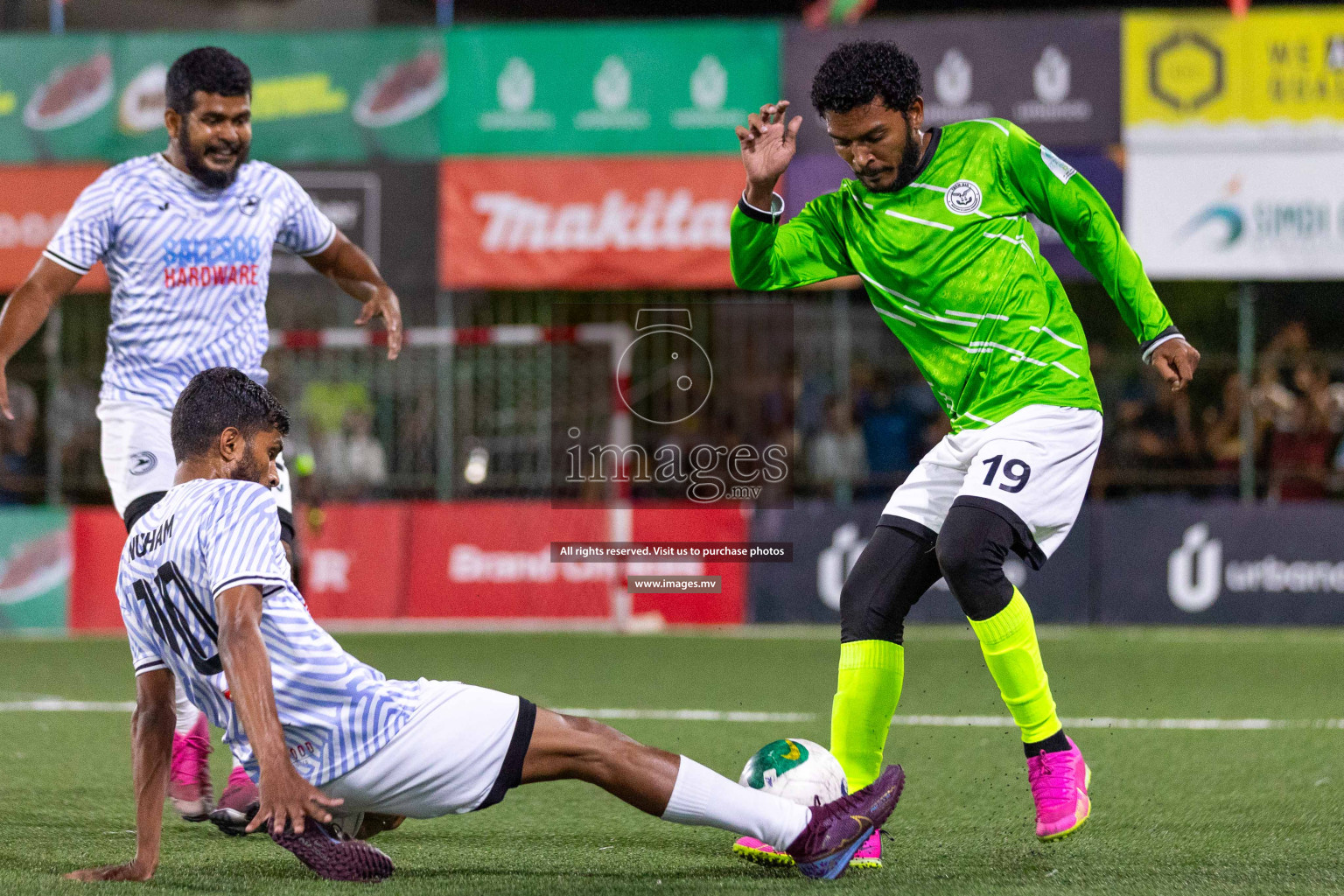 DJA vs TRC in Semi Final of Club Maldives Cup 2023 Classic held in Hulhumale, Maldives, on Tuesday, 15th August 2023 Photos: Ismail Thoriq / images.mv