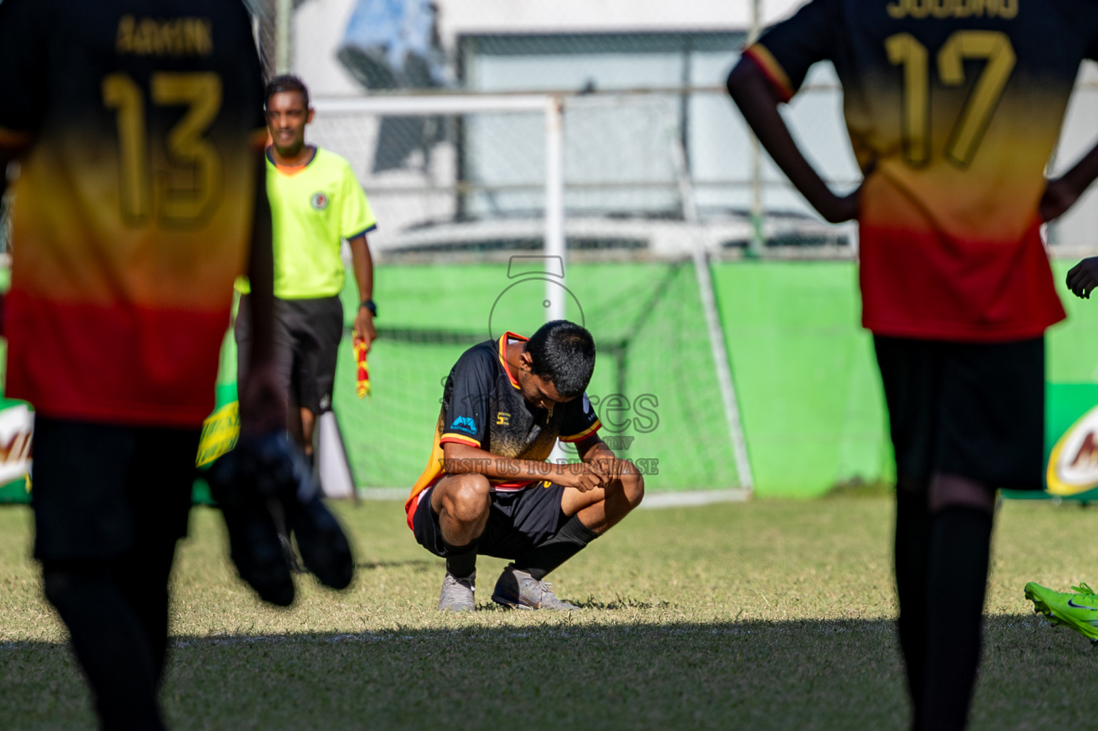 Day 3 of MILO Academy Championship 2024 (U-14) was held in Henveyru Stadium, Male', Maldives on Saturday, 2nd November 2024.
Photos: Hassan Simah / Images.mv