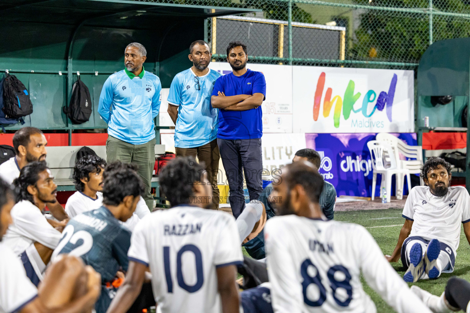 MACL vs TEAM FSM in Club Maldives Cup 2024 held in Rehendi Futsal Ground, Hulhumale', Maldives on Monday, 23rd September 2024. 
Photos: Hassan Simah / images.mv