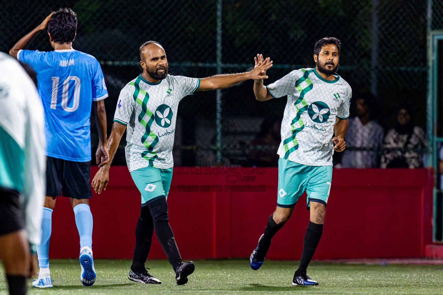 Dharumavantha vs Smatown FC in Day 1 of Office League 2025 was held on Wednesday, 16th April 2025 in Hulhumale', Maldives. Photos: Nausham Waheed / images.mv